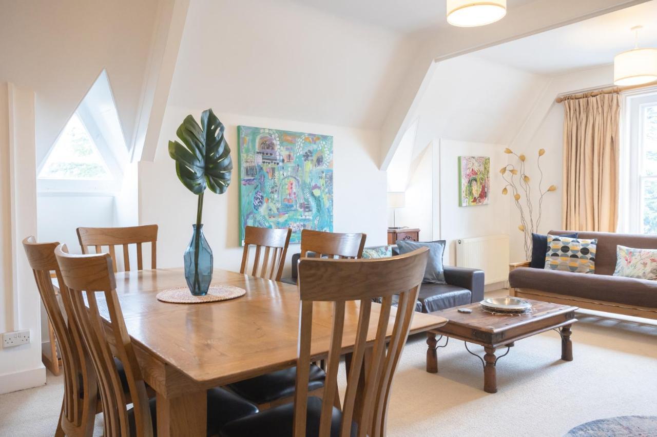 Spacious 3Br Victorian Cheltenham Loft Flat In Cotswolds - Free Parking Exterior foto